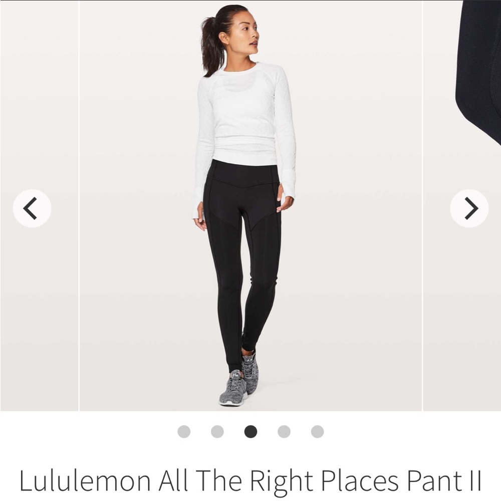 Lululemon ALL THE RIGHT PLACES PANT II *Online Only
